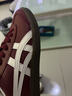 Onitsuka Tiger鬼塚虎TOKUTEN秋冬新款男女休閑舒適時(shí)尚德訓鞋 酒紅色 38 曬單實(shí)拍圖