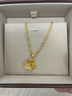 周生生黃金項鏈 水波紋足金素鏈子生日禮物男女64425N 計價(jià)40厘米5.75克 曬單實(shí)拍圖