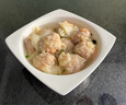 袁記味享鮮蝦蟹籽云吞500g 手工包制餛飩餃子水餃 兒童早餐抄手 袁記云餃 曬單實(shí)拍圖