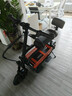 bremer電動(dòng)滑板車(chē)超輕便攜鋰電池代步車(chē)可折疊小型電動(dòng)車(chē)電瓶車(chē)V12新品 跨騎（+筐+腳踏+后靠背+前扶手） 48V18.2A 約80公里 曬單實(shí)拍圖