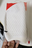 李寧（LI-NING）泳帽女佩戴舒適凹凸防滑泳帽長(cháng)發(fā)硅膠防水游泳帽 818 白黑 曬單實(shí)拍圖