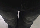 頂峰保羅（Dingfengbaoluo）美式牛仔褲男秋季高街直筒寬松潮牌男生闊腿長(cháng)褲DFS05黑灰2XL 曬單實(shí)拍圖