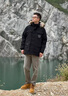 JEEP SPIRIT極寒冬季男士羽絨服加厚寬松工裝休閑加肥加大碼毛領(lǐng)加厚保暖外套 黑色【真貉子毛領(lǐng)】 L 【100-120斤】 曬單實(shí)拍圖