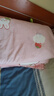 羅萊兒童（luolaikids）A類(lèi)100%純棉學(xué)生宿舍床上三件套女孩全棉床單1.2米床150*215cm粉 曬單實(shí)拍圖