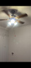 TCL美式風(fēng)扇燈餐廳復古臥室家用客廳歐式電風(fēng)扇吊燈多頭吊扇燈 木葉42寸-變頻6檔-暖光-遙控 曬單實(shí)拍圖