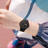 SANDA品牌手表男女學(xué)生高考中考防水夜光小學(xué)初高中兒童考試雙日歷腕表 黑色【超薄防水考試專(zhuān)用】 曬單實(shí)拍圖