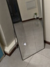 全品屋穿衣鏡全身鏡落地鏡掛門(mén)服裝店試衣鏡壁掛鏡掛穿一體簡(jiǎn)約北歐風(fēng) 【圓角】赫本黑160*50cm 送貨上門(mén) 曬單實(shí)拍圖