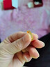 中國黃金（CHINA GOLD）黃金戒指碎碎冰足金男女款情侶對戒活口七夕情人節禮物送女友老婆 碎碎冰》黃金戒指2.9g【女戒】 曬單實(shí)拍圖