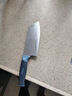 愛(ài)仕達（ASD）菜刀廚房刀具藍盾系列小廚刀不銹鋼水果刀RDG02S2WG 曬單實(shí)拍圖