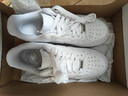 耐克空軍一號女子皮面運動(dòng)鞋春膠底低幫NIKE AIR FORCE 1 DD8959 100白色/白色/白色 40 曬單實(shí)拍圖