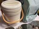 京東京造 保溫飯盒 保溫桶上班族304不銹鋼小學(xué)生帶蓋餐盒三層2L 配保溫袋 曬單實(shí)拍圖