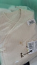 童泰（TONGTAI）嬰兒連體衣秋冬季純棉保暖新生兒衣服寶寶蝴蝶哈衣爬服黃色59cm 曬單實(shí)拍圖