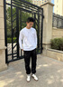 飛躍（Feiyue）官方男鞋秋季新款鞋子男時(shí)尚百搭運動(dòng)鞋男潮流網(wǎng)面跑步鞋經(jīng)典板鞋 米/黑 41 (255mm) 曬單實(shí)拍圖