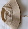 Siggi防曬帽女春夏遮陽(yáng)帽戶(hù)外防紫外線(xiàn)純百搭盆帽漁夫帽子卡其 曬單實(shí)拍圖