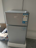 志高（CHIGO）小冰箱迷你小型家用冷藏冷凍兩用宿舍出租房用雙門(mén)辦公室電冰箱節能省電 【店長(cháng)推薦】48L銀色【三天約一度電】 曬單實(shí)拍圖