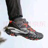 悍途（HUMTTO）網(wǎng)面登山鞋四季款舒適透氣徒步鞋城市戶(hù)外休閑男鞋 深灰/桔色 42  曬單實(shí)拍圖