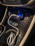 紐曼車(chē)載充電器66W/100W超級快充一拖二點(diǎn)煙器轉換插頭usb車(chē)充 曬單實(shí)拍圖