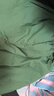 papa爬爬冬季兒童羽絨褲男女寶寶束腳保暖褲子洋氣時(shí)髦 綠色 100 cm 曬單實(shí)拍圖