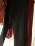 美麗衣櫥（BEAUTIFUL WARDROBE）黑色微喇牛仔褲女秋季高腰顯瘦小個(gè)子喇叭褲時(shí)尚馬蹄九分褲子女 曬單實(shí)拍圖
