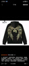 BOY LONDON【燦若繁星】秋情侶外套重工連帽開(kāi)衫衛衣N06904 黑色金色翅膀 XS 曬單實(shí)拍圖