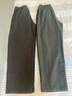 優(yōu)衣庫女裝針織廓形長(cháng)褲快干速干吸汗高腰彎刀鐮刀褲479688 08 深灰色 M /160/68A 曬單實(shí)拍圖