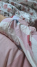 果殼（Gukoo）睡衣男女士情侶家居服內(nèi)衣套裝春秋睡衣女A 女士-粉色小狗套裝 100%棉 S 曬單實(shí)拍圖