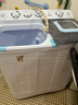 小鴨牌洗衣機半自動(dòng)雙桶雙缸家用大容量小型租房宿舍波輪脫水甩干兩用雙杠省電老式強動(dòng)力易操作以舊換新 18.5公斤【洗12+脫6.5｜強勁電機終身聯(lián)?！?曬單實(shí)拍圖