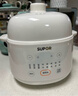 蘇泊爾（SUPOR） 電燉鍋 電燉盅 燕窩燉 寶寶輔食 嬰兒煮粥鍋1L精巧容量 迷你煮粥煲湯鍋隔水燉DZ10YC882 曬單實(shí)拍圖