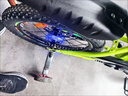 自行車(chē)充電花鼓燈風(fēng)火輪山地車(chē)裝飾燈led七彩車(chē)輪燈兒童車(chē)平衡車(chē) 智能花鼓燈【彩色】1個(gè)裝 曬單實(shí)拍圖