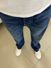 G-STAR RAW25年春新款男士Dakota牛仔褲直筒彈力潮流舒適13.2盎司長褲D23691 藍(lán)色 29 30 曬單實(shí)拍圖