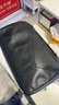 博邁倫斜挎包男頭層植鞣牛皮男士單肩包大容量時(shí)尚運動(dòng)背包真皮通勤背包 黑色 13-14寸平板 38*18*23cm 曬單實(shí)拍圖