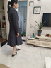 皮爾卡丹小香風(fēng)連衣裙女2025新款春秋貴夫人品牌流行漂亮毛呢高級感三件套 黑灰 L 【適合106-115斤】 曬單實拍圖