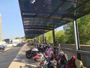 鋁合金車(chē)棚停車(chē)棚家用戶(hù)外車(chē)庫棚小區停車(chē)位棚室外汽車(chē)遮陽(yáng)棚蓬 吊拉車(chē)棚（每平方材料費） 曬單實(shí)拍圖