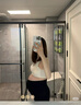 優(yōu)衣庫女裝孕婦緊身褲/10分打底褲25秋冬新款473974 479207 479207/09黑色 M 曬單實(shí)拍圖