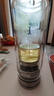 希諾茶水分離玻璃杯子高檔茶杯教師節禮物老師實(shí)用XN-7013本色 370mL 曬單實(shí)拍圖