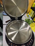 利仁（Liven）新品小鋼人Pro不銹鋼電餅鐺家用0涂層38mm加深2000W雙面加熱可調(diào)火電餅檔烙餅鍋早餐機LR-XGR3297 曬單實拍圖