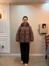 俞兆林新中式媽媽冬裝羽絨棉服大毛領(lǐng)棉衣外套洋氣國風(fēng)中老年女加厚棉襖 卡其升級款 2XL 建議105-120斤 曬單實(shí)拍圖