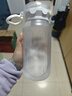 米家小米運動(dòng)水杯 1L大容量水壺 耐熱塑料杯 密封便攜戶(hù)外隨行杯 白色 1000ml 1只 曬單實(shí)拍圖