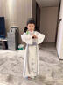 小淘孩男童漢服春秋兒童古裝唐裝長(cháng)袖中國風(fēng)演出服中秋表演服SMD06 140 曬單實(shí)拍圖
