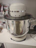 柏翠廚師機揉面和面打奶油一體全自動(dòng)多功能攪拌直流輕音面包家用小型 PE4633 新年禮物 米白色 6L 曬單實(shí)拍圖