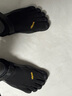 Vibram五指鞋 晨跑夜跑赤足鞋輕便透氣跑步鞋健身休閑運動(dòng)鞋KSO 黑色（男款） 44 曬單實(shí)拍圖