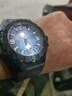 瑞夫泰格（reef  tiger） 手表男全自動(dòng)機械表潮流男士腕表防水運動(dòng)軍表大表盤(pán)創(chuàng  )意男表 黑殼藍面 RGA6903 【進(jìn)口機芯】 曬單實(shí)拍圖