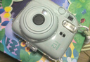 INSTAX富士instax立拍立得 一次成像相機 mini12精美禮盒 薄荷精靈 含10張fafa花邊相紙 曬單實(shí)拍圖