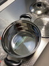 順達（SND） 蒸鍋湯鍋組合蓋復底單層多用鍋 304不銹鋼燃氣電磁爐通用鍋具 20cm 曬單實(shí)拍圖