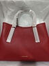 百麗包包女2025新商場(chǎng)同款高級質(zhì)感通勤單肩斜挎手提包X7238DX5 紅色 F 曬單實(shí)拍圖