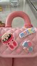 周同學(xué)周杰倫官方周邊mini粉甜心公主包生日七夕節禮物包包加掛件 曬單實(shí)拍圖