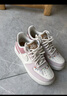 耐克NIKE女休閑板鞋空軍一號 AIR FORCE 1運動(dòng)鞋IB8874-111粉白38 曬單實(shí)拍圖