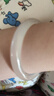 中國黃金（CHINA GOLD）玉髓手鐲冰種玉鐲子月光瑪瑙女香檳色送禮物女友送人送禮 60mm 玉髓手鐲 曬單實(shí)拍圖