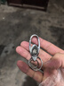 姓氏鑰匙扣男士防丟汽車(chē)鑰匙鏈鎖匙扣腰掛圈環(huán)個(gè)性創(chuàng  )意簡(jiǎn)約定制 張【打標鑰匙扣】 曬單實(shí)拍圖