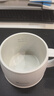 mokkom磨客養生壺 熱牛奶杯 辦公靜音養生杯0.5L 煮茶花茶銀耳 熱牛奶神器燒水壺辦公室燒水杯 熱奶杯 海鹽白 0.5L （送勺子） 曬單實(shí)拍圖
